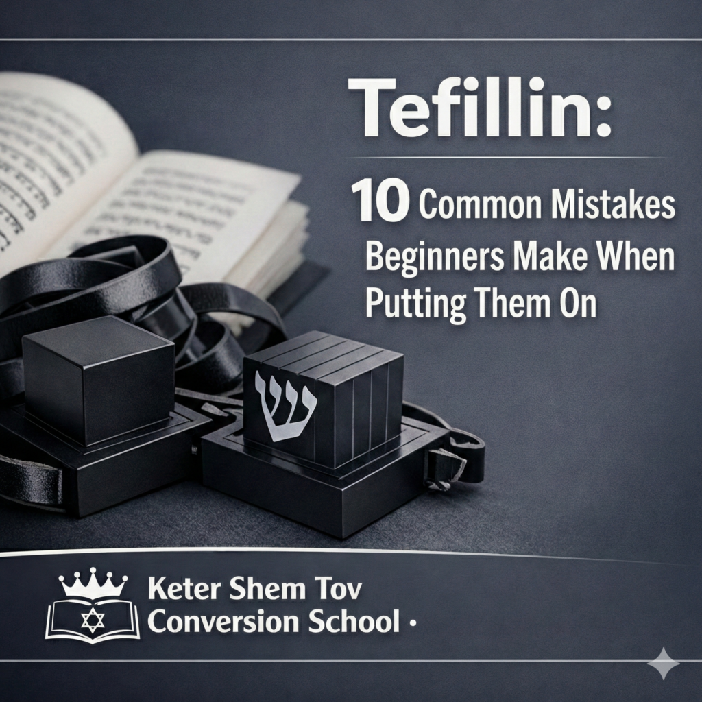 Tefillin: 10 Common Mistakes When Putting Them On